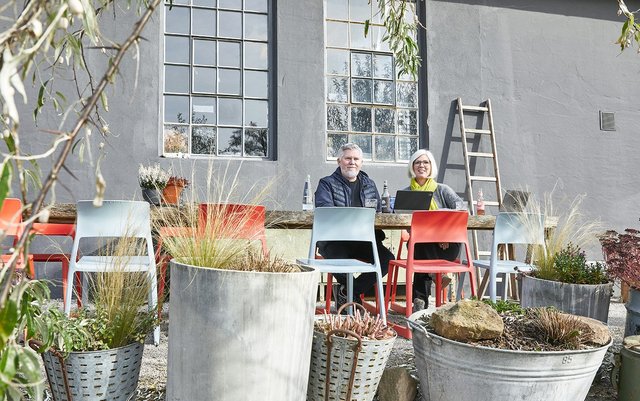 Michael Schmutzer und Sabine Sauber, Gründer und Geschäftsführer des Unternehmens Neue Höfe