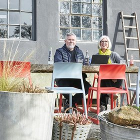 Michael Schmutzer und Sabine Sauber, Gründer und Geschäftsführer des Unternehmens Neue Höfe